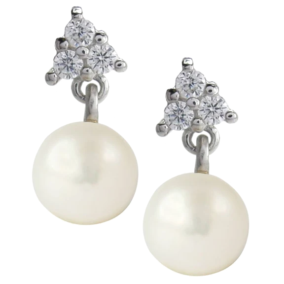 5-6 MM Cultured Freshwater Pearl Drop Earring
