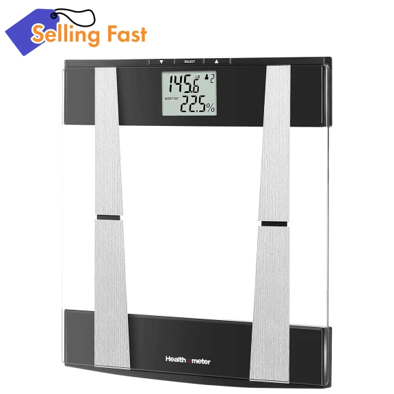Health o Meter Digital Glass Body Composition Weight Tracking Bathroom Scale​