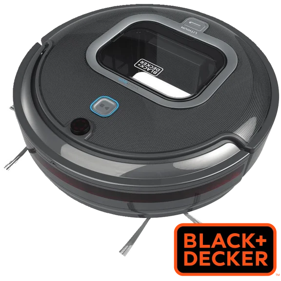 Black & Decker Lithium Robotic Vacuum with LED and SMARTECH