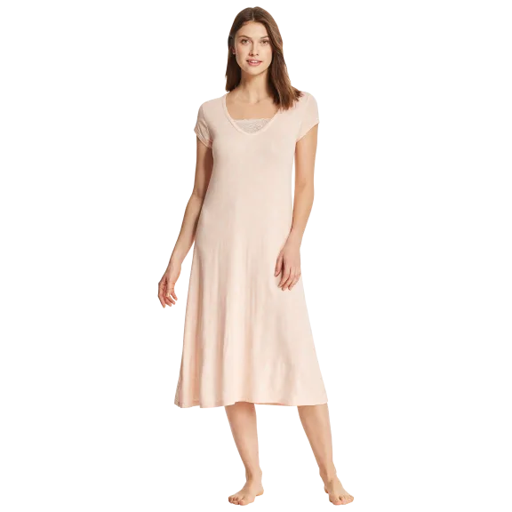 Kathy Ireland Printed Fans Nightgown