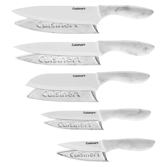 Cuisinart Advantage 10-Piece Faux Marble Knife Set