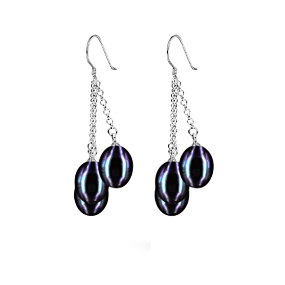SULU SEA COLLECTION 7-8mm Triple Drop Earrings