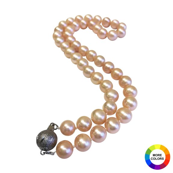 Pacific Pearls 9-10mm Classic Pearl Necklace