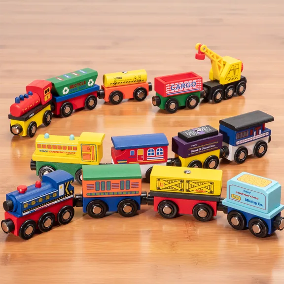 The Dual-Level Train Track Set