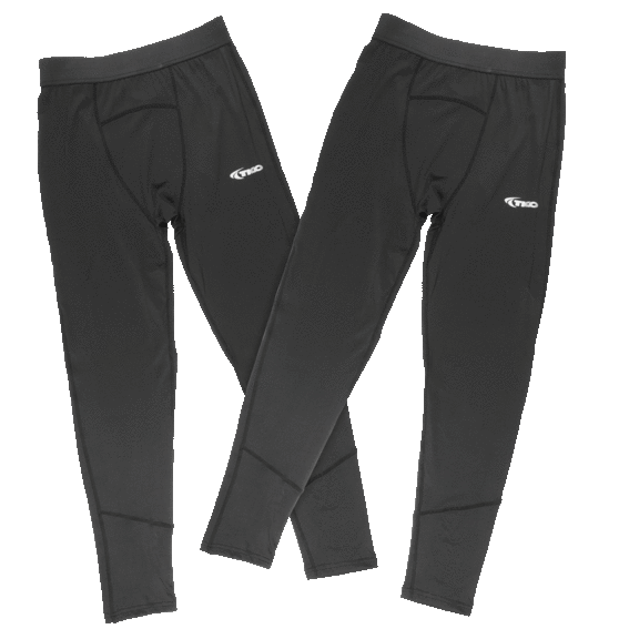 2-Pack: TKO Performance Base Layer Bottoms with or without Fleece Lining