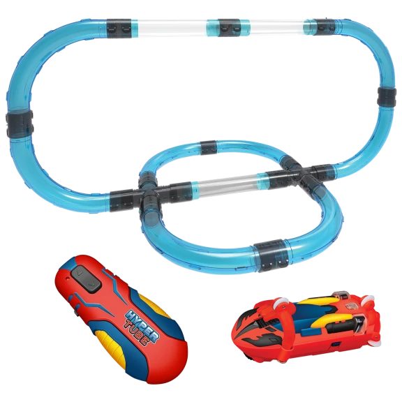 65-Piece World Tech Toys Hyper Tube RC Tube Racing Set
