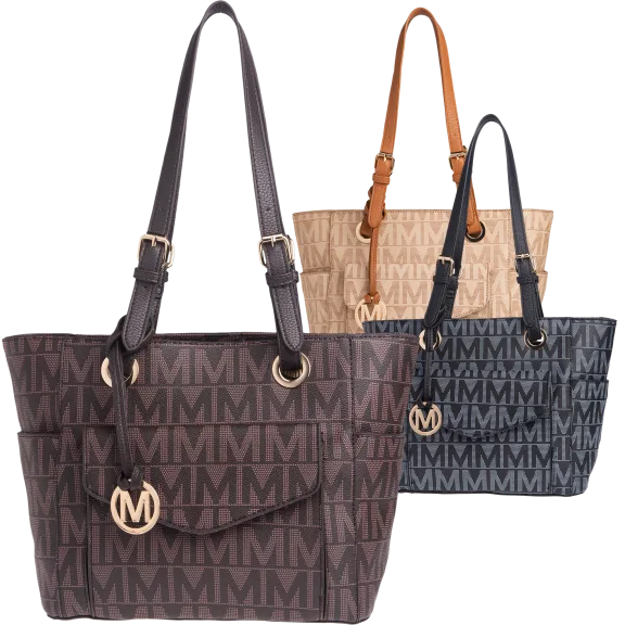 Front Pocket Tote by Milan Imports
