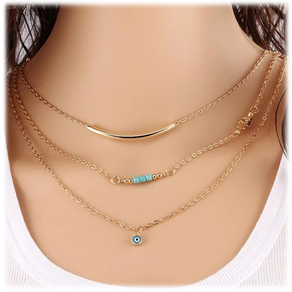 Hollywood Sensation Orion Layered Necklace