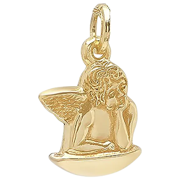 Pori Jewelers 14K Gold Angel Pendant