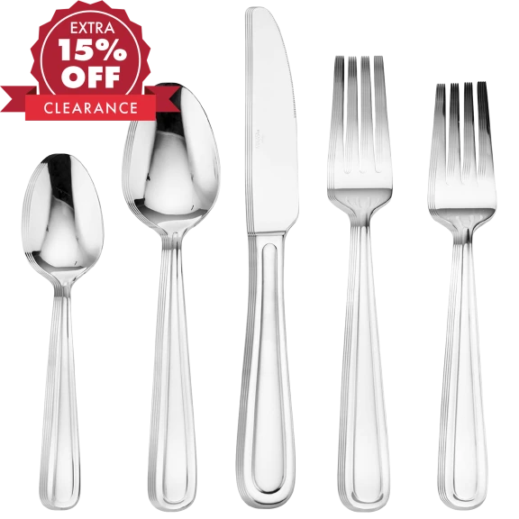 Mikasa Living Kelby 20-Piece Flatware Set