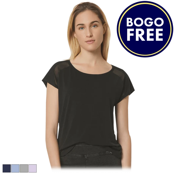 BOGO FREE: Marc New York Short Sleeve Mesh Performance Tee