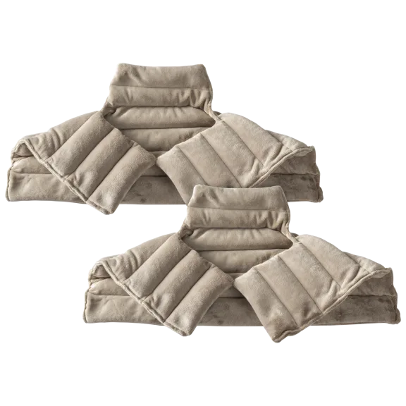 2-Pack: Sunbeam® Hot & Cold Weighted Neck and Shoulder Tension Relieving Wraps