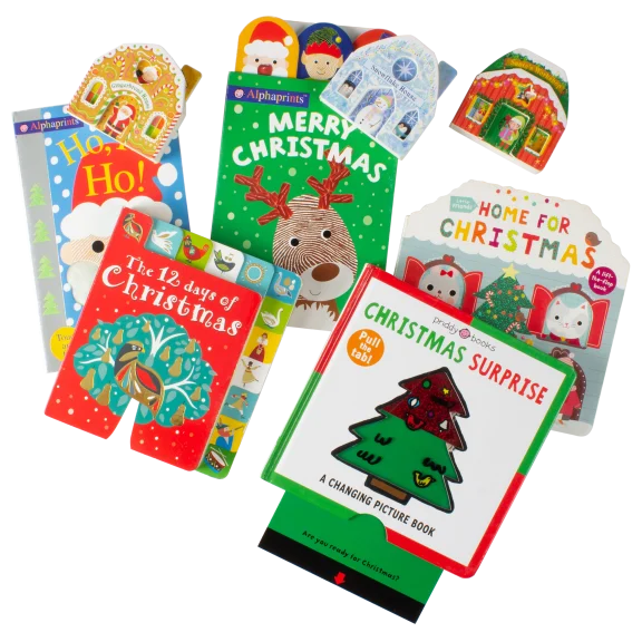 8-Pack: Alphaprints Hardcover Christmas Series