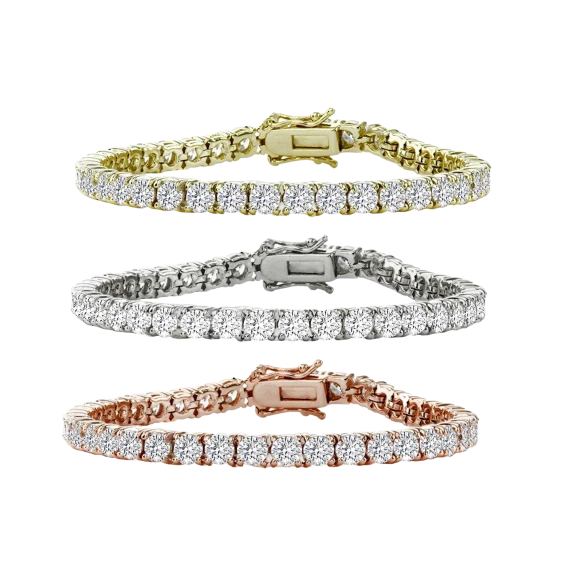 Genevive CZ Tennis Bracelet
