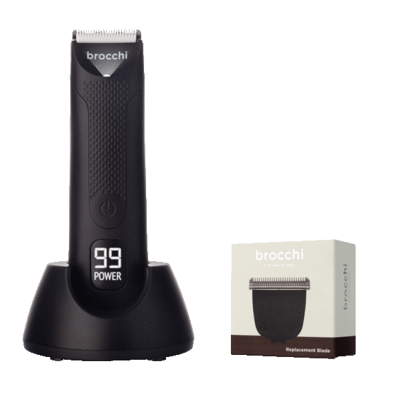 Brocchi The Cutting Edge USB Waterproof Trimmer with Replaceable Blades