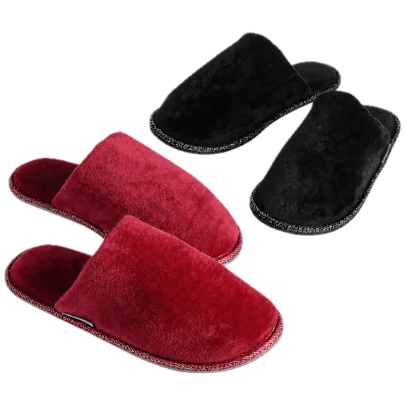 2-Pairs: Kathy Ireland Marigold Scuff Slippers