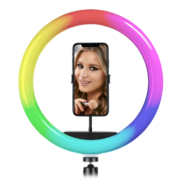 Aduro U-Stream Home Streaming Studio w/ 10" RGB Light & Tripod