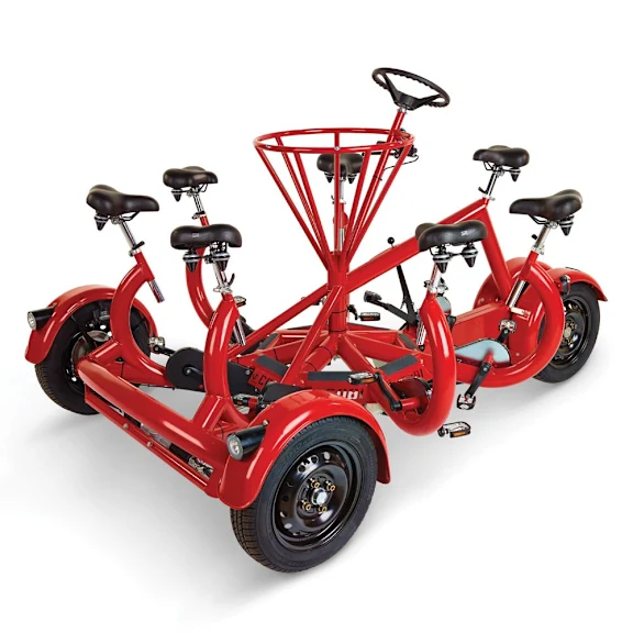 The Only Seven Person Tricycle