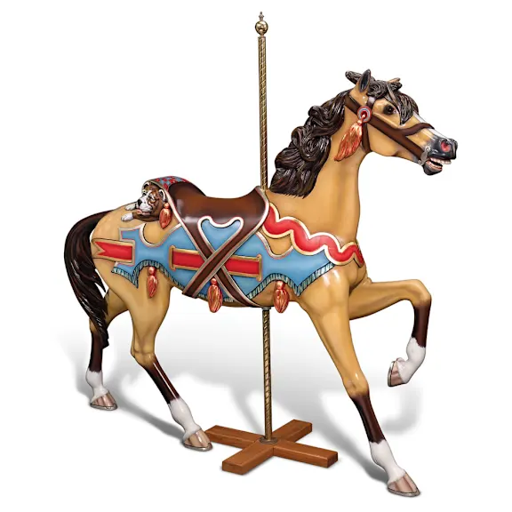 The Genuine 1902 E. Joy Morris Carousel Horse