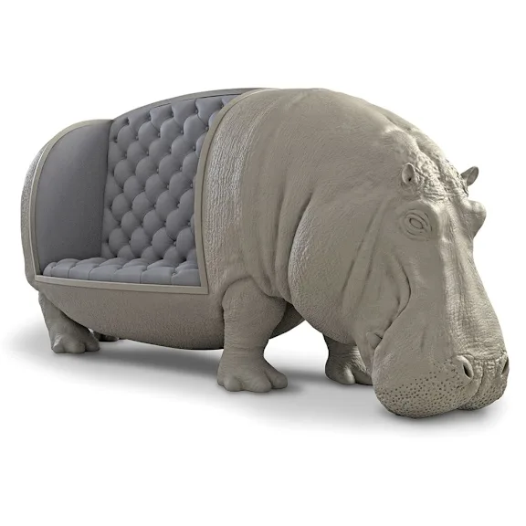 The Hippopotamus Sofa