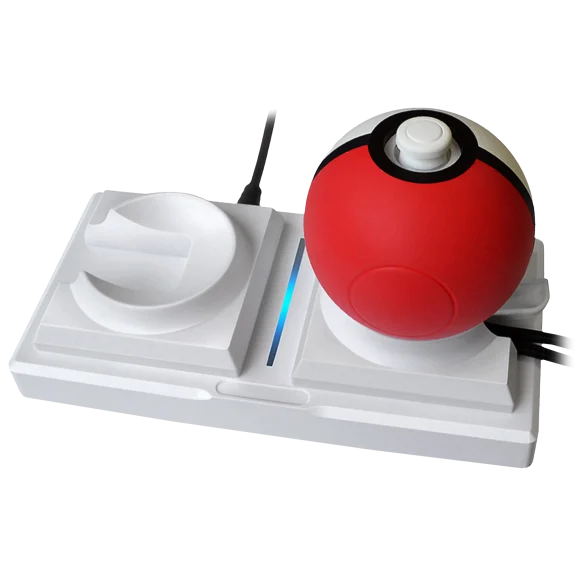 Geek Supply Charger Stand For Nintendo Switch Poke Ball Plus Controller