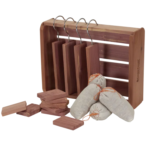 Cedar Fresh Cedar Crate with Hang-Ups, Blocks, and Sachets