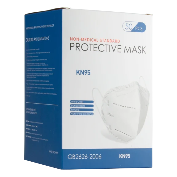 50-Pack: KN95 5-Layer Non-Medical Standard Protective Mask