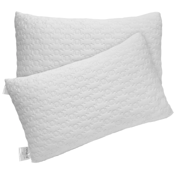 2-Pack: Bed & Brand Adjustable Bamboo Pillows