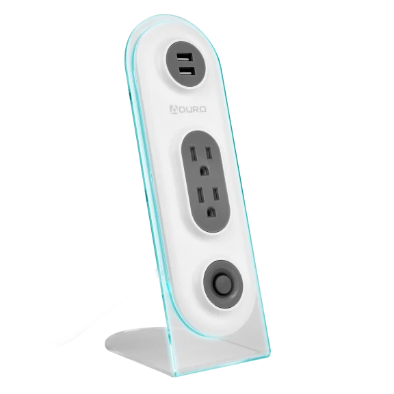 Aduro Surge Duo Dual USB & Dual Surge Charging Station