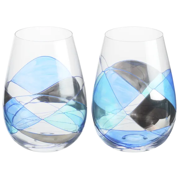 2-Pack: Antoni Barcelona Stemless Wine Glass