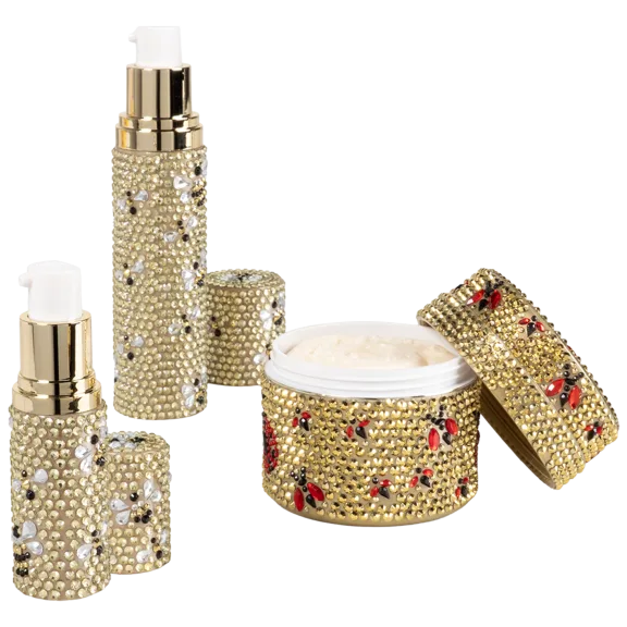 PRAI Beauty 3-Piece 24K Gold Wrinkle Repair Set