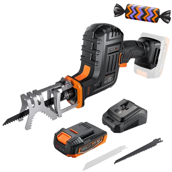 Tacklife Cordless Reciprocating Saw