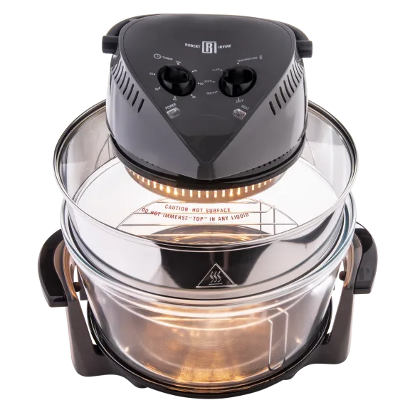 Robert Irvine 1300-Watt Halogen Oven with Extender (Open Box)