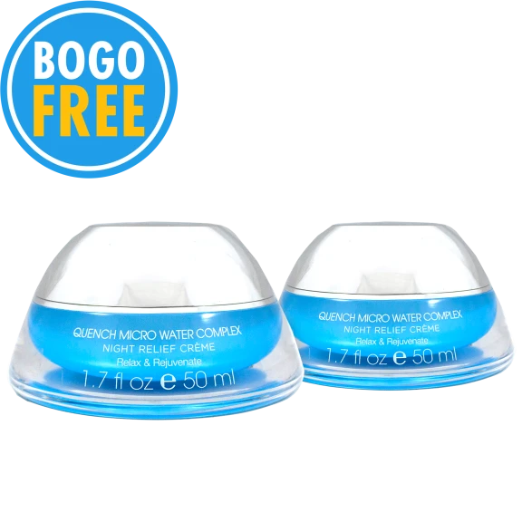 2-Pack: Quench Night Relief Crème