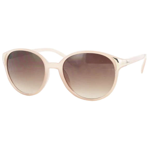 Jones New York Milky Brown Modified Round Frames With Gradient Brown Lenses