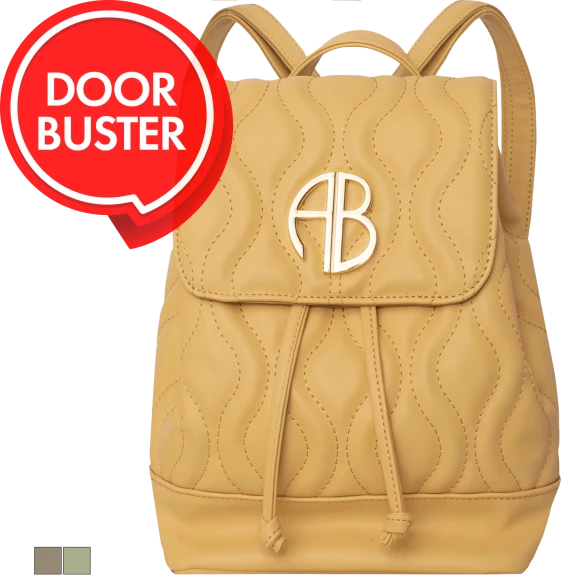 Alexis Bendel Quilted Mini Backpack