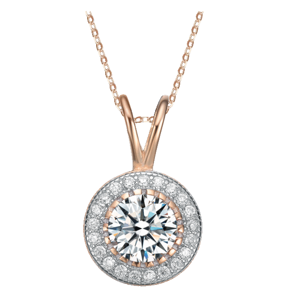 Genevive Classy Pendant Necklace