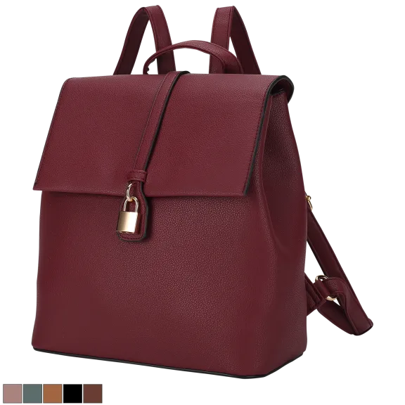 MKF Collection Melanie Vegan Leather Women’s Backpack by Mia K.