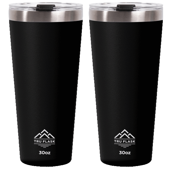 2-Pack: 30oz TruFlask Tumblers