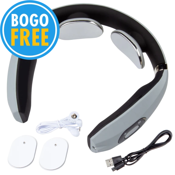 RBX Pulse Massaging Wireless Neck Reliever with Heat