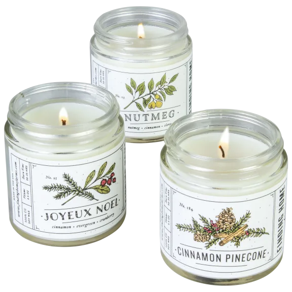 3-Pack: Finding Home Farms Holiday Collection Candle Gift Set