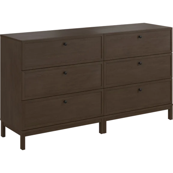2-Pack: Bush Home Avery 3 Drawer Dressers