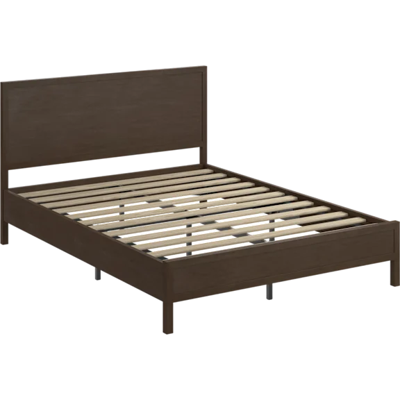 Bush Home Avery Queen Platform Bed Frame with Headboard