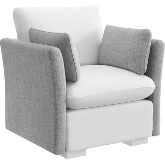 Bush Home Sienna Modular Arm Set with Pillows - Arms Only, Seating Sold Separate