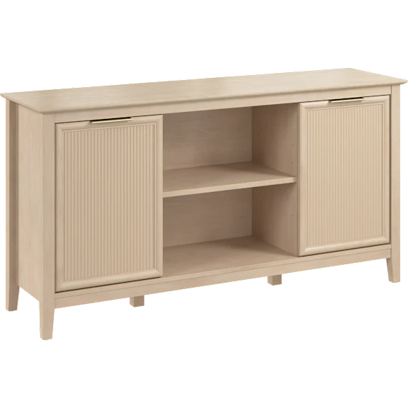 Camille 58W Fluted TV Stand with Storage