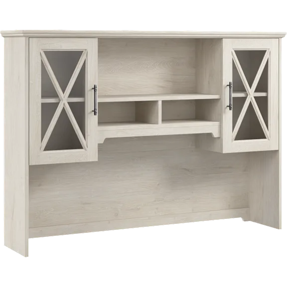 Lennox 60W Farmhouse Hutch for Desk and Buffet Cabinet