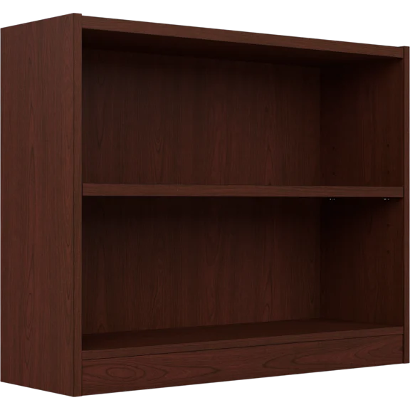 Universal Small 2 Shelf Bookcase in Vogue Cherry