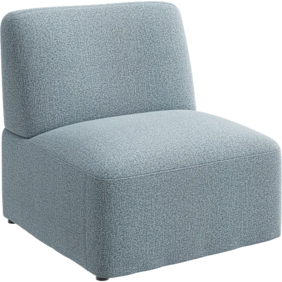 Assemble Modular Armless Lounge Chair