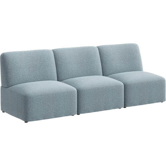 Assemble Modular 3 Seater Sectional Lounge Sofa