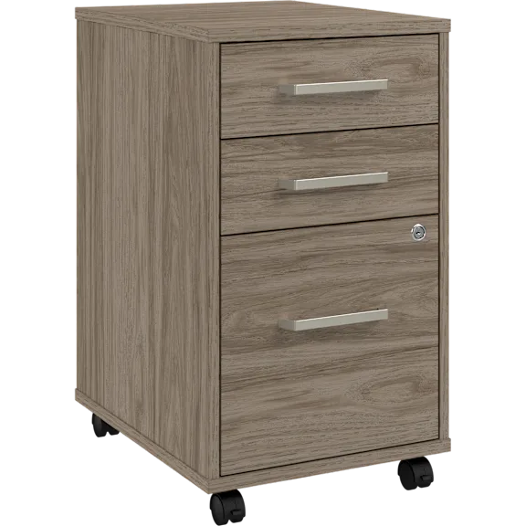 Motiva 16W 3 Drawer File Cabinet (Assembled)